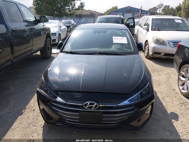 Aukcja sprzedaży 2019 Hyundai Elantra Sel, vin: 5NPD84LF8KH403179, numer aukcji: 45972007