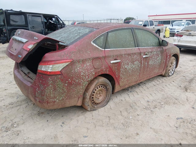 2014 Nissan Sentra Sv მანქანა იყიდება აუქციონზე, vin: 3N1AB7AP5EL675715, აუქციონის ნომერი: 45972042