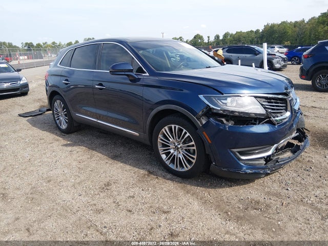 45972072 :رقم المزاد ، 2LMPJ6LR9HBL44493 vin ، 2017 Lincoln Mkx Reserve مزاد بيع