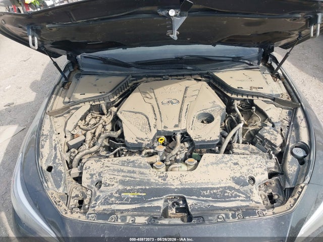 45972073 :رقم المزاد ، JN1FV7AR6KM830174 vin ، 2019 Infiniti Q50 3.0t Red Sport 400 مزاد بيع