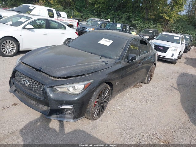 45972073 :رقم المزاد ، JN1FV7AR6KM830174 vin ، 2019 Infiniti Q50 3.0t Red Sport 400 مزاد بيع