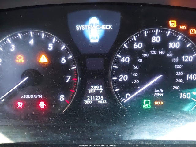 45972085 :رقم المزاد ، JTHBL46F585069136 vin ، 2008 Lexus Ls 460 مزاد بيع