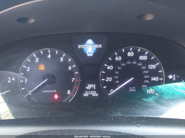 45972085 :رقم المزاد ، JTHBL46F585069136 vin ، 2008 Lexus Ls 460 مزاد بيع