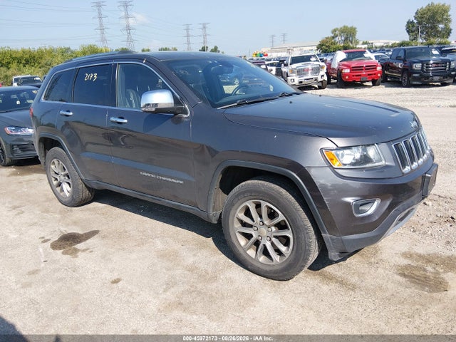 2014 Jeep Grand Cherokee Limited მანქანა იყიდება აუქციონზე, vin: 1C4RJFBG9EC253874, აუქციონის ნომერი: 45972173