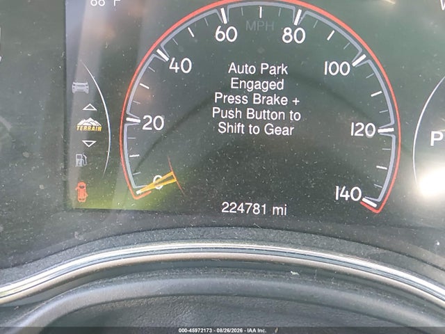 45972173 :رقم المزاد ، 1C4RJFBG9EC253874 vin ، 2014 Jeep Grand Cherokee Limited مزاد بيع