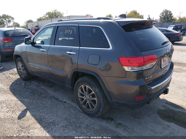 45972173 :رقم المزاد ، 1C4RJFBG9EC253874 vin ، 2014 Jeep Grand Cherokee Limited مزاد بيع