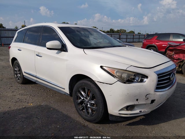 45972177 :رقم المزاد ، 5N1AL0MM5DC312940 vin ، 2013 Infiniti Jx35 مزاد بيع