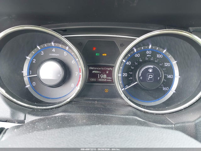 45972215 :رقم المزاد ، 5NPEB4AC1CH445225 vin ، 2012 Hyundai Sonata Gls مزاد بيع