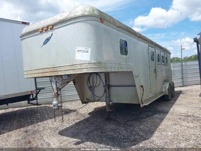 Aukcja sprzedaży 1990 Featherlite Manufacturing Trailer, vin: 1FPL18208LA612060, numer aukcji: 45972220
