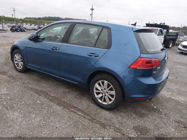 Продажа на аукционе авто 2015 Volkswagen Golf Tsi S 4-door, vin: 3VW217AUXFM019609, номер лота: 45972252