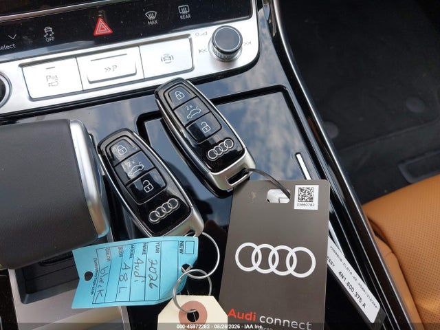 Aukcja sprzedaży 2025 Audi A8 L 55 Tfsi Quattro Tiptronic, vin: WAULDAF82SN012481, numer aukcji: 45972282