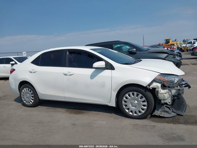 2017 Toyota Corolla Le მანქანა იყიდება აუქციონზე, vin: 2T1BURHE7HC953873, აუქციონის ნომერი: 45972322