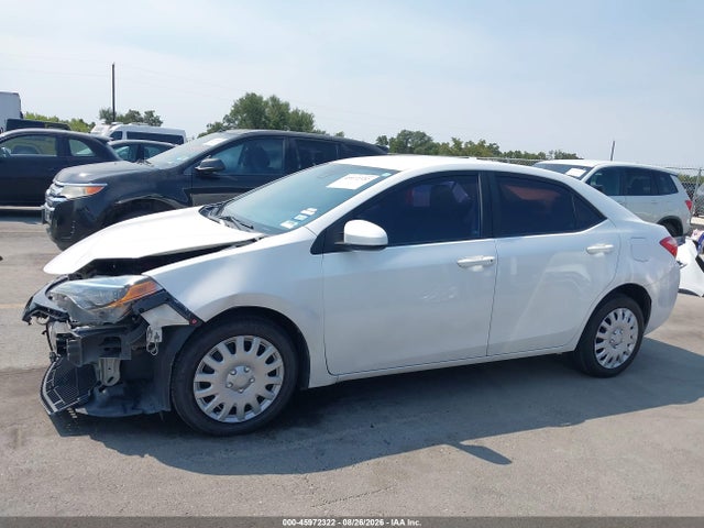 2017 Toyota Corolla Le მანქანა იყიდება აუქციონზე, vin: 2T1BURHE7HC953873, აუქციონის ნომერი: 45972322