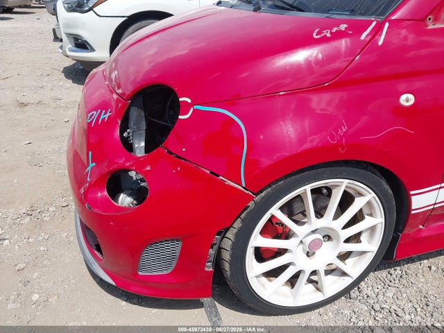 45972438 :رقم المزاد ، 3C3CFFFH7DT754862 vin ، 2013 Fiat 500 Abarth مزاد بيع