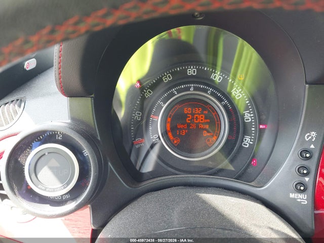 45972438 :رقم المزاد ، 3C3CFFFH7DT754862 vin ، 2013 Fiat 500 Abarth مزاد بيع