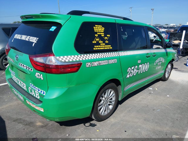 Aukcja sprzedaży 2017 Toyota Sienna Xle 8 Passenger, vin: 5TDYZ3DC9HS778711, numer aukcji: 45972474