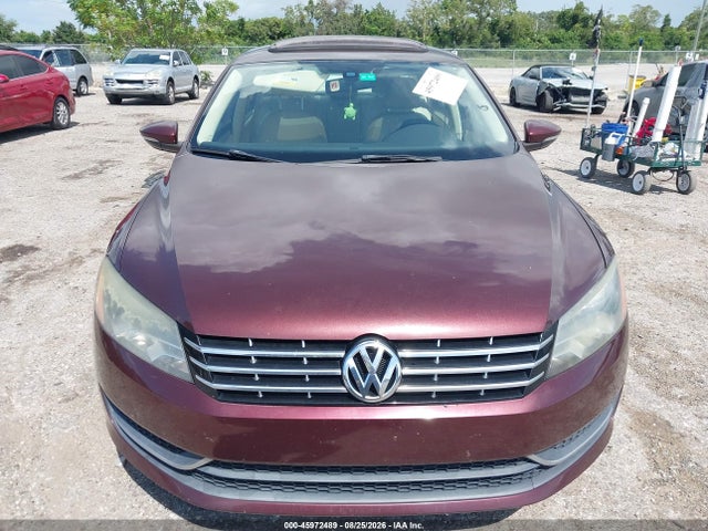 45972489 :رقم المزاد ، 1VWBN7A33CC064724 vin ، 2012 Volkswagen Passat 2.0l Tdi Se مزاد بيع