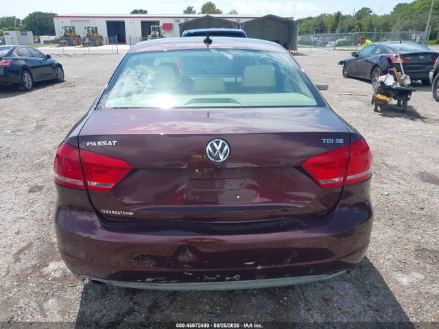45972489 :رقم المزاد ، 1VWBN7A33CC064724 vin ، 2012 Volkswagen Passat 2.0l Tdi Se مزاد بيع