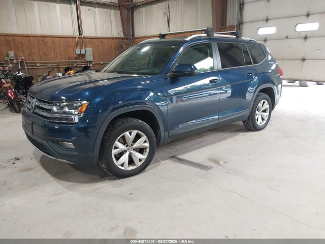 2018 Volkswagen Atlas 3.6l V6 Se მანქანა იყიდება აუქციონზე, vin: 1V2KR2CA2JC585824, აუქციონის ნომერი: 45972507