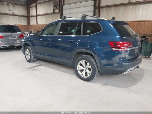 2018 Volkswagen Atlas 3.6l V6 Se მანქანა იყიდება აუქციონზე, vin: 1V2KR2CA2JC585824, აუქციონის ნომერი: 45972507