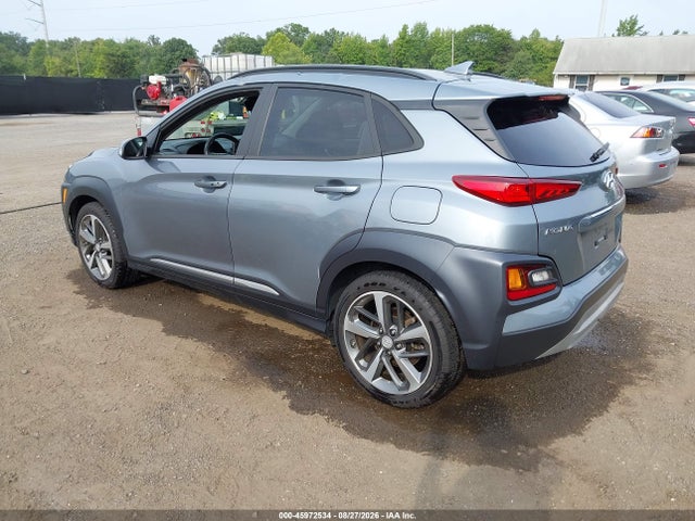 2020 Hyundai Kona Limited მანქანა იყიდება აუქციონზე, vin: KM8K33A57LU490702, აუქციონის ნომერი: 45972534