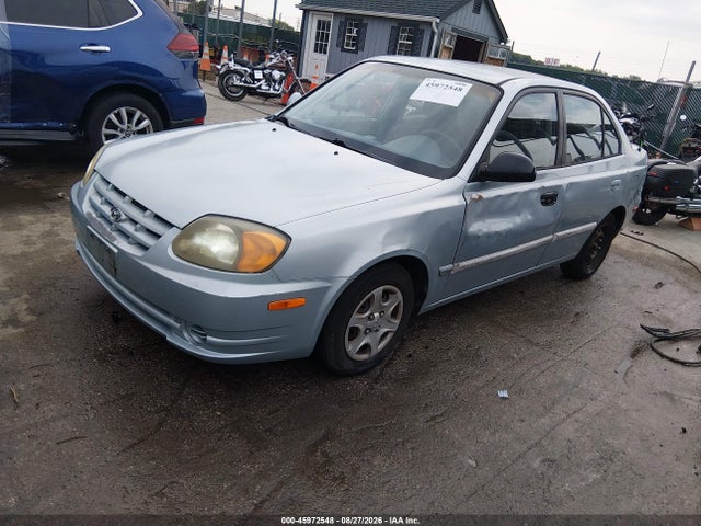 45972548 :رقم المزاد ، KMHCG45C54U538240 vin ، 2004 Hyundai Accent Gl مزاد بيع