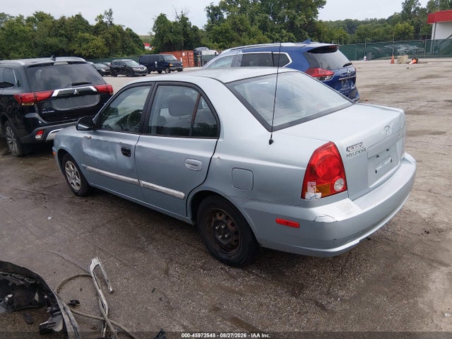 45972548 :رقم المزاد ، KMHCG45C54U538240 vin ، 2004 Hyundai Accent Gl مزاد بيع