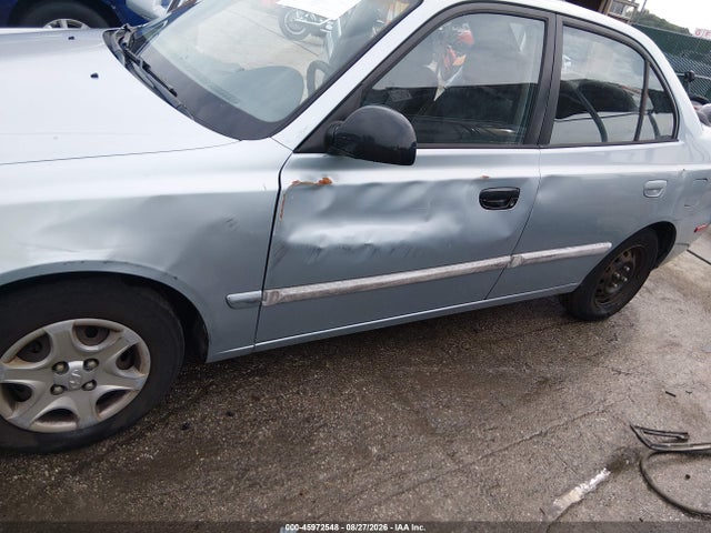 45972548 :رقم المزاد ، KMHCG45C54U538240 vin ، 2004 Hyundai Accent Gl مزاد بيع