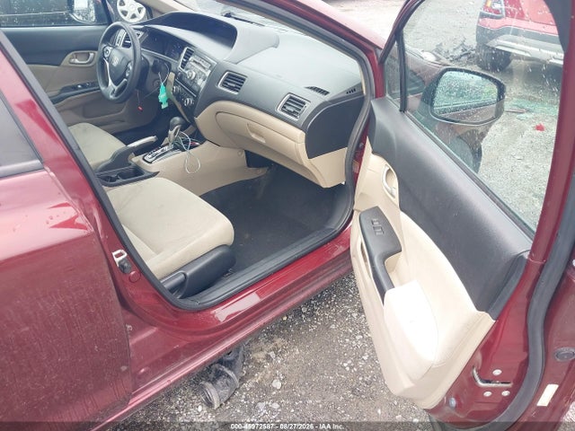 45972587 :رقم المزاد ، 2HGFB2F58DH530822 vin ، 2013 Honda Civic Lx مزاد بيع