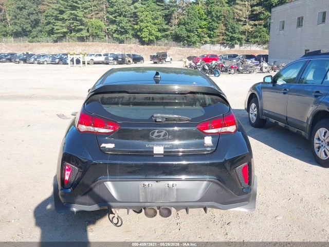 2019 Hyundai Veloster Turbo R-spec მანქანა იყიდება აუქციონზე, vin: KMHTH6AB8KU020111, აუქციონის ნომერი: 45972621