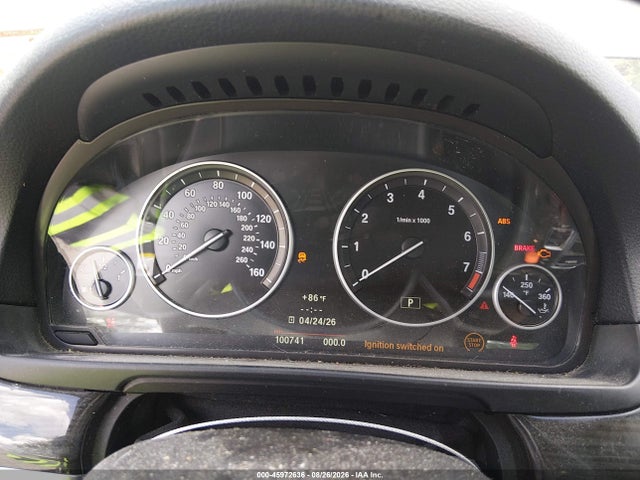 2013 Bmw 528i Xdrive მანქანა იყიდება აუქციონზე, vin: WBAXH5C52DD107574, აუქციონის ნომერი: 45972636
