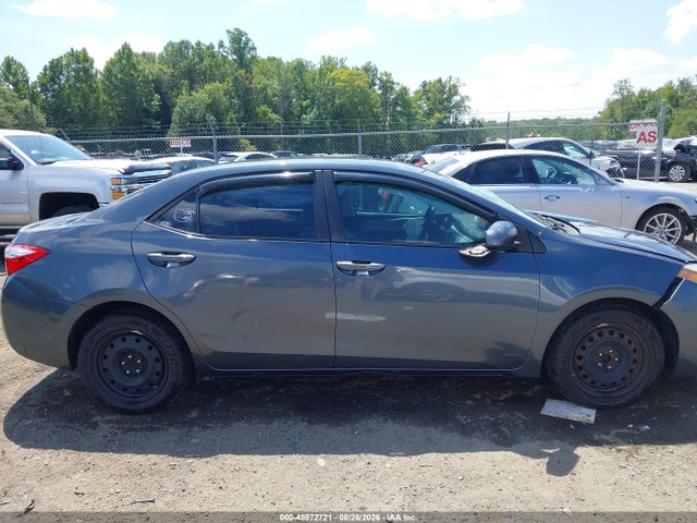 Aukcja sprzedaży 2016 Toyota Corolla Le, vin: 2T1BURHE5GC661296, numer aukcji: 45972721