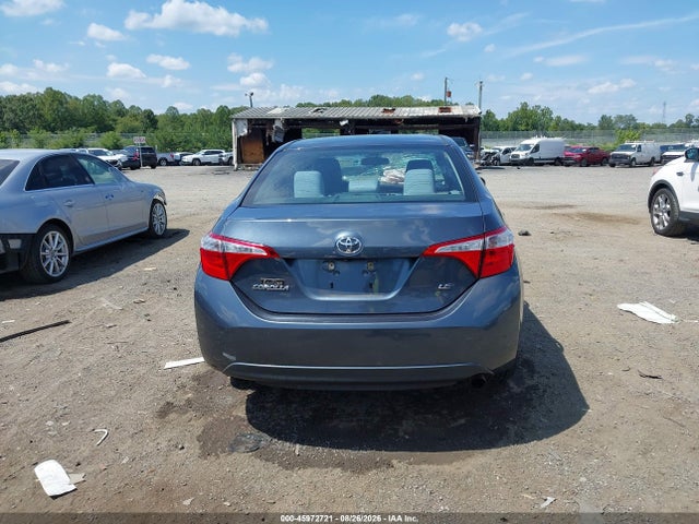 Aukcja sprzedaży 2016 Toyota Corolla Le, vin: 2T1BURHE5GC661296, numer aukcji: 45972721