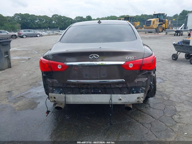 Продаж на аукціоні авто 2014 Infiniti Q50 Sport, vin: JN1BV7AP7EM670727, номер лоту: 45972732
