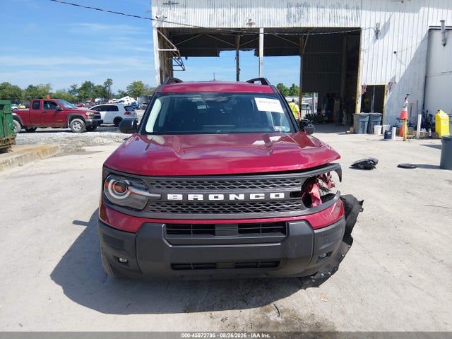 45972795 :رقم المزاد ، 3FMCR9BN4SRF67391 vin ، 2025 Ford Bronco Sport Big Bend مزاد بيع