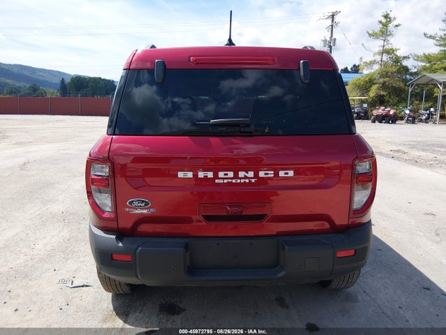 45972795 :رقم المزاد ، 3FMCR9BN4SRF67391 vin ، 2025 Ford Bronco Sport Big Bend مزاد بيع