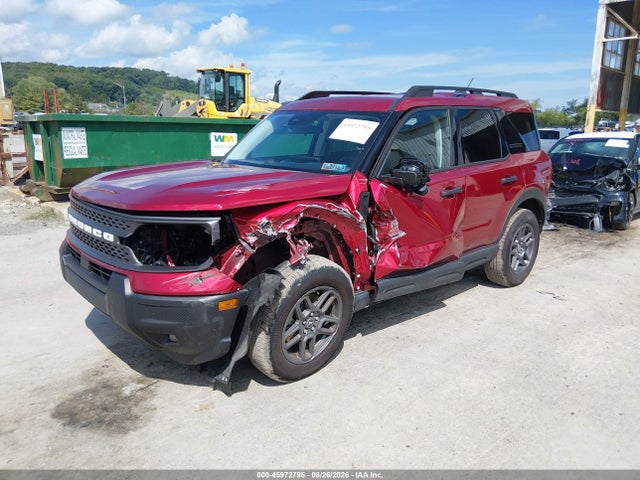 45972795 :رقم المزاد ، 3FMCR9BN4SRF67391 vin ، 2025 Ford Bronco Sport Big Bend مزاد بيع