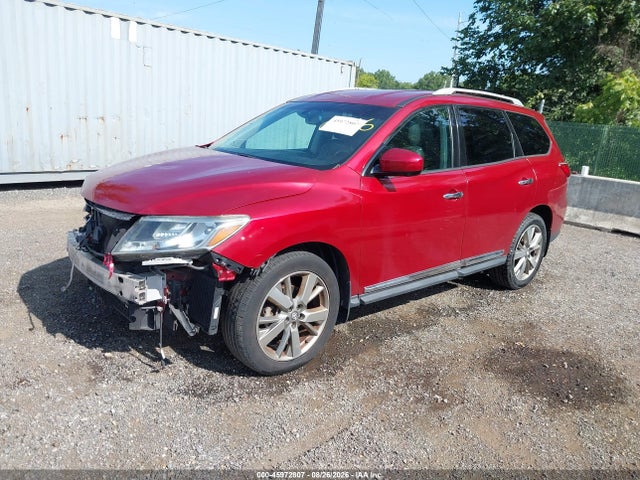 2013 Nissan Pathfinder Platinum მანქანა იყიდება აუქციონზე, vin: 5N1AR2MM4DC670816, აუქციონის ნომერი: 45972807