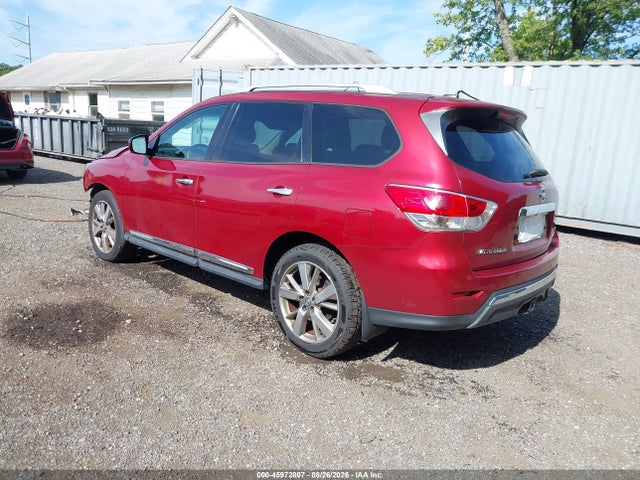 2013 Nissan Pathfinder Platinum მანქანა იყიდება აუქციონზე, vin: 5N1AR2MM4DC670816, აუქციონის ნომერი: 45972807