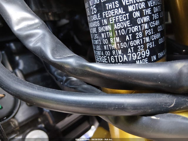 2026 Kawasaki Er500 მანქანა იყიდება აუქციონზე, vin: ML5ERGE16TDA79299, აუქციონის ნომერი: 45972840