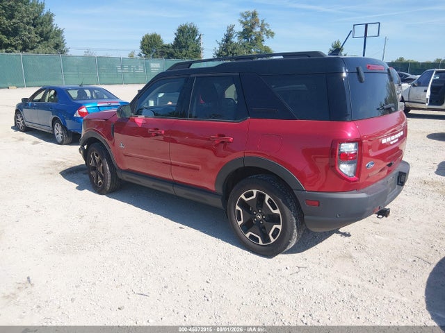 Aukcja sprzedaży 2021 Ford Bronco Sport Outer Banks, vin: 3FMCR9C63MRB08864, numer aukcji: 45972915