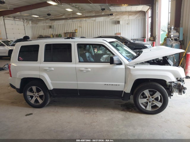 2017 Jeep Patriot High Altitude მანქანა იყიდება აუქციონზე, vin: 1C4NJRFB9HD151942, აუქციონის ნომერი: 45972960
