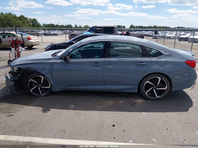 45973000 :رقم المزاد ، 1HGCV2F37MA015026 vin ، 2021 Honda Accord Sport 2.0t مزاد بيع