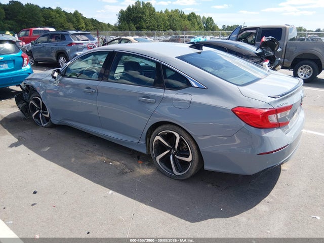 45973000 :رقم المزاد ، 1HGCV2F37MA015026 vin ، 2021 Honda Accord Sport 2.0t مزاد بيع