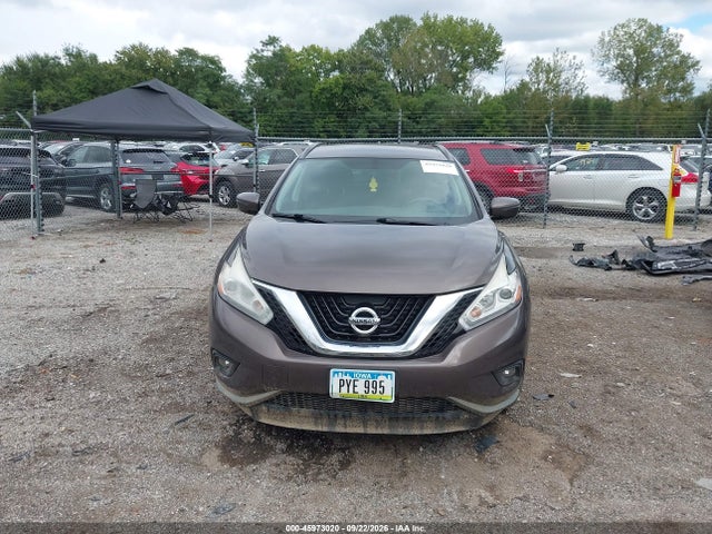 45973020 :رقم المزاد ، 5N1AZ2MHXHN113258 vin ، 2017 Nissan Murano Sv مزاد بيع