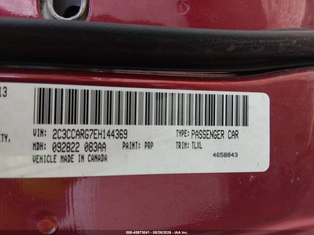 Aukcja sprzedaży 2014 Chrysler 300, vin: 2C3CCARG7EH144369, numer aukcji: 45973041