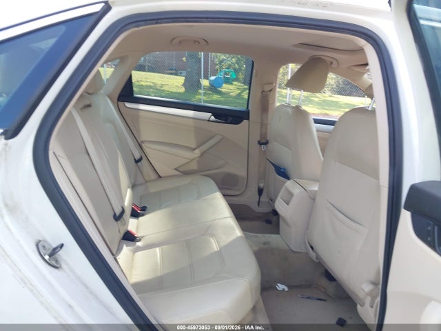 2012 Volkswagen Passat 2.5l Se მანქანა იყიდება აუქციონზე, vin: 1VWBP7A31CC094539, აუქციონის ნომერი: 45973053