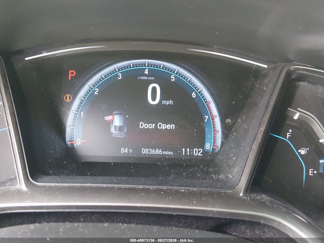 2017 Honda Civic Ex მანქანა იყიდება აუქციონზე, vin: SHHFK7H54HU408283, აუქციონის ნომერი: 45973136