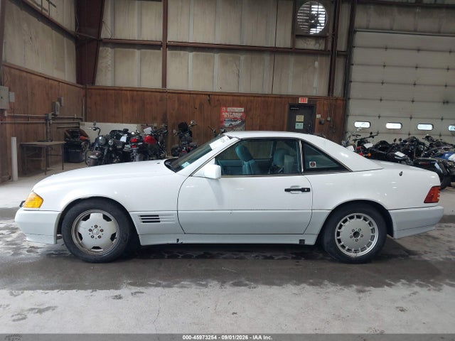1991 Mercedes-benz 500 Sl მანქანა იყიდება აუქციონზე, vin: WDBFA66E3MF034254, აუქციონის ნომერი: 45973254