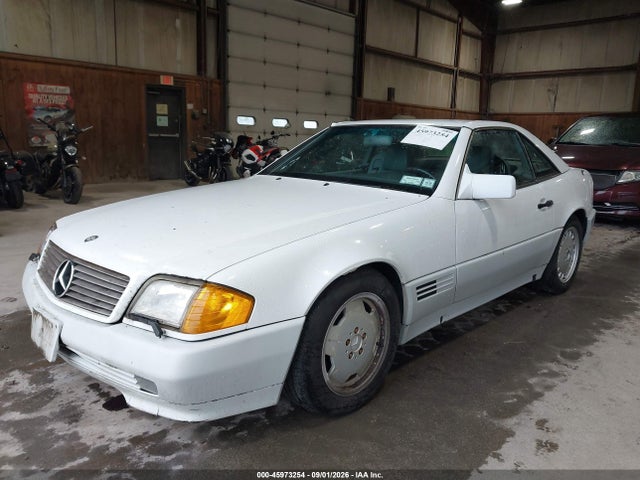 1991 Mercedes-benz 500 Sl მანქანა იყიდება აუქციონზე, vin: WDBFA66E3MF034254, აუქციონის ნომერი: 45973254